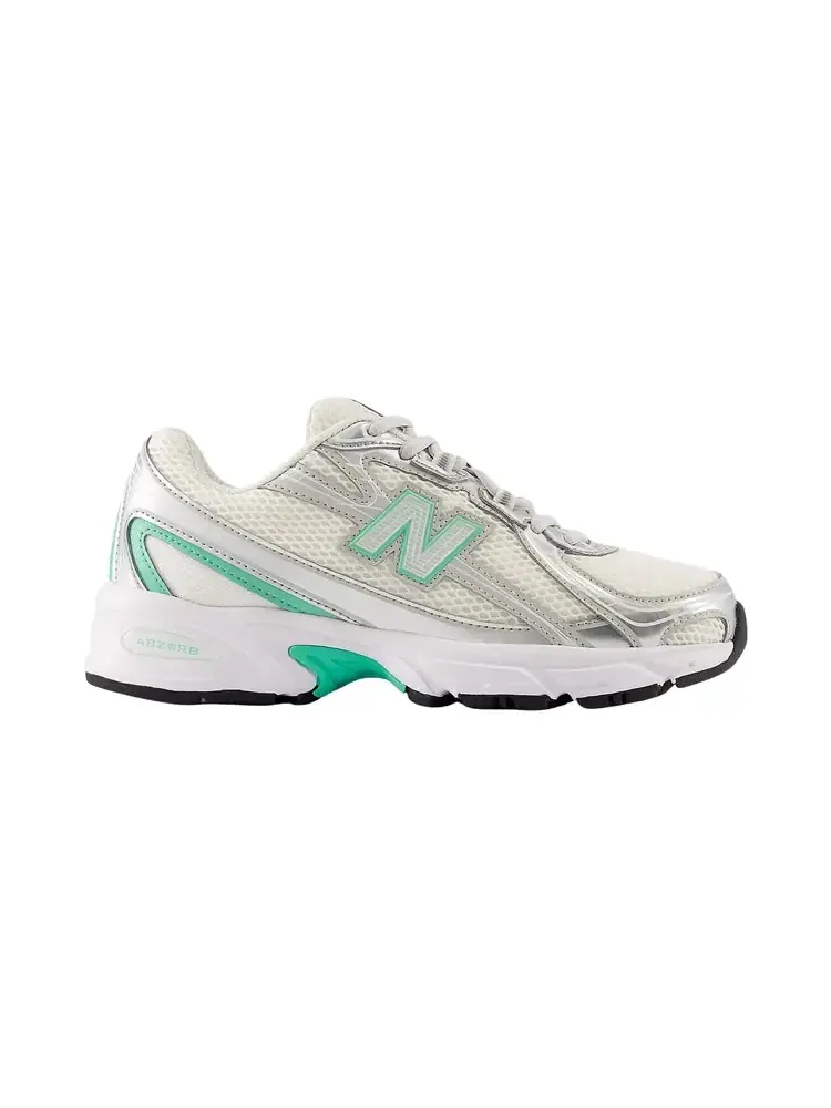 Кроссовки New Balance 740 Lace Big Kid 'Silver Metallic Deep End' — изображение 1 из 1, серебряный