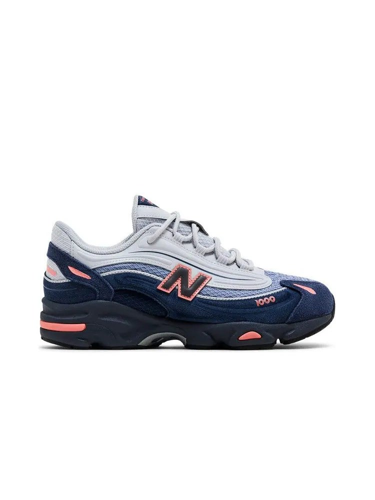 Кроссовки New Balance 1000 Big Kid 'Nautical Coral' Footlocker Exclusive — изображение 2 из 9, темно-синий//серый