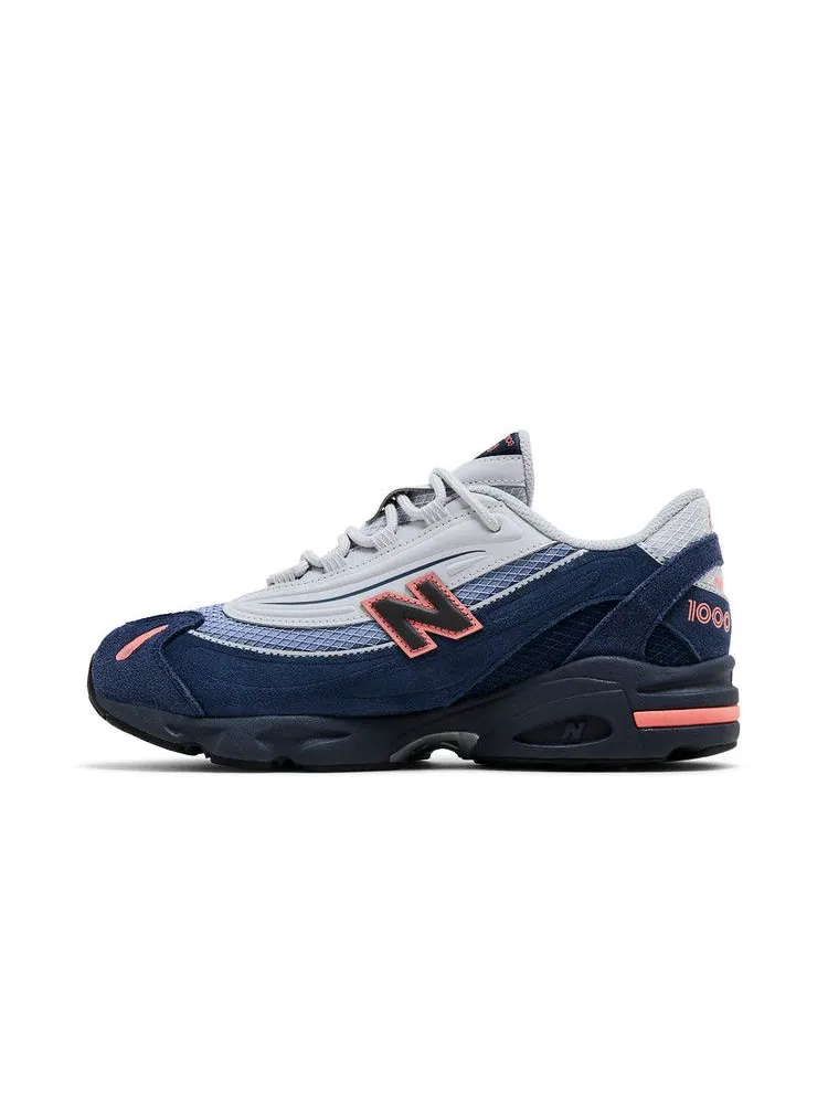 Кроссовки New Balance 1000 Big Kid 'Nautical Coral' Footlocker Exclusive — изображение 4 из 9, темно-синий//серый