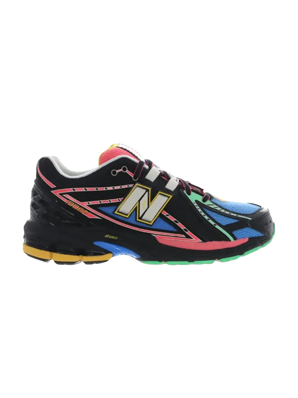 Кроссовки New Balance 1906 Big Kid — изображение 1 из 1, черный/мульти