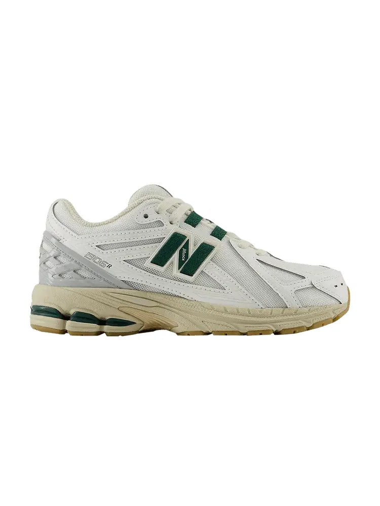 Кроссовки New Balance 1906R Little Kid Wide White Green — изображение 1 из 1, белый зеленый