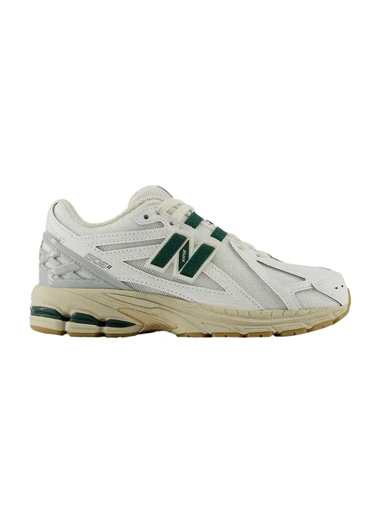 Кроссовки New Balance 1906R Little Kid White Green — изображение 1 из 1, белый зеленый