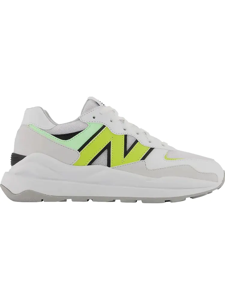 Кроссовки New Balance 57/40 Big Kid 'White Lemonade' — изображение 1 из 1, белый