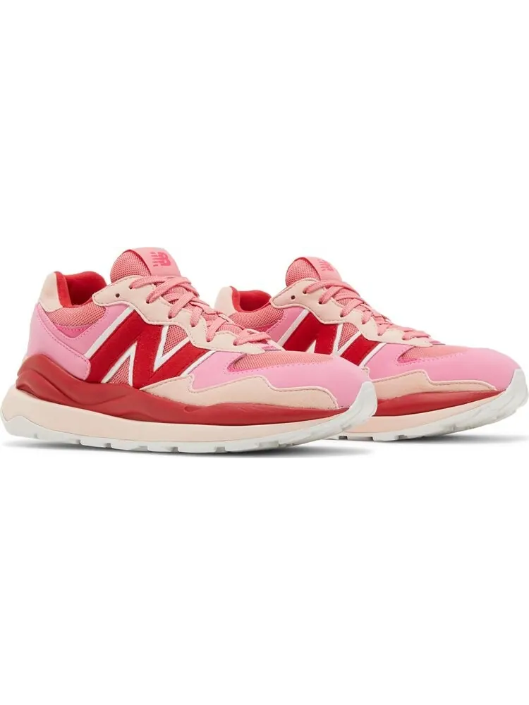 Кроссовки New Balance 57/40 Big Kid 'Vibrant Pink Team Red' — изображение 8 из 8, розовый