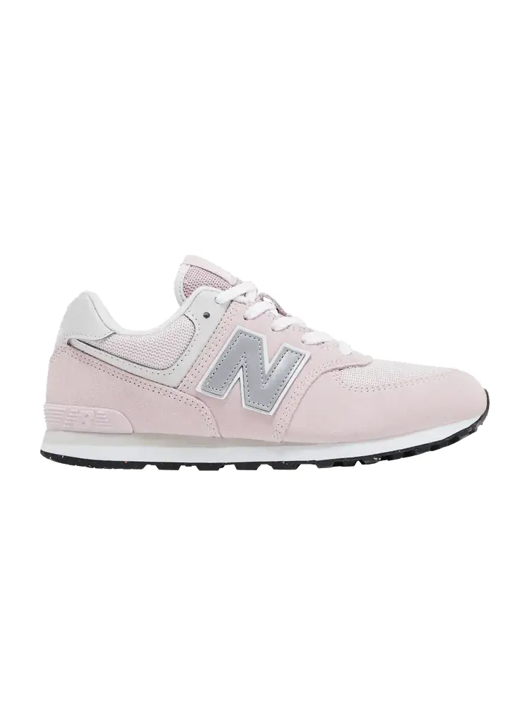 Кроссовки New Balance 574 Big Kid 'Mid Century Pink' — изображение 1 из 9, розовый/серый