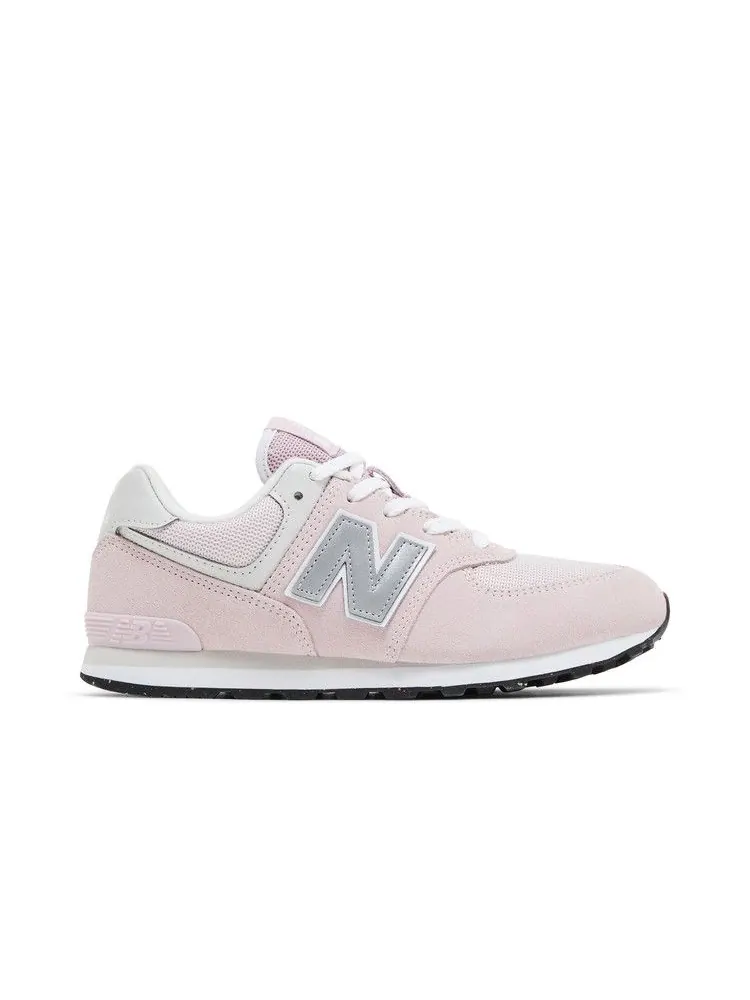 Кроссовки New Balance 574 Big Kid 'Mid Century Pink' — изображение 2 из 9, розовый/серый