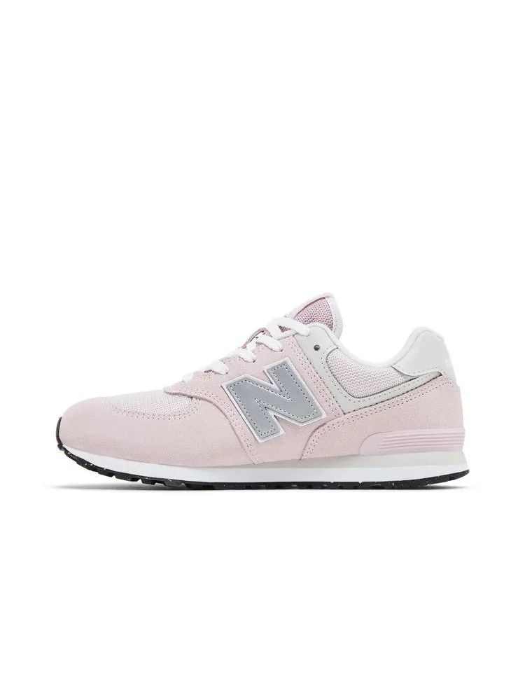 Кроссовки New Balance 574 Big Kid 'Mid Century Pink' — изображение 4 из 9, розовый/серый
