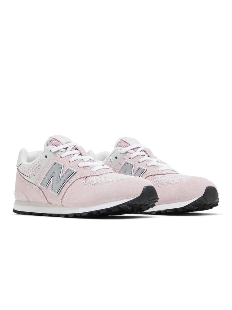 Кроссовки New Balance 574 Big Kid 'Mid Century Pink' — изображение 9 из 9, розовый/серый
