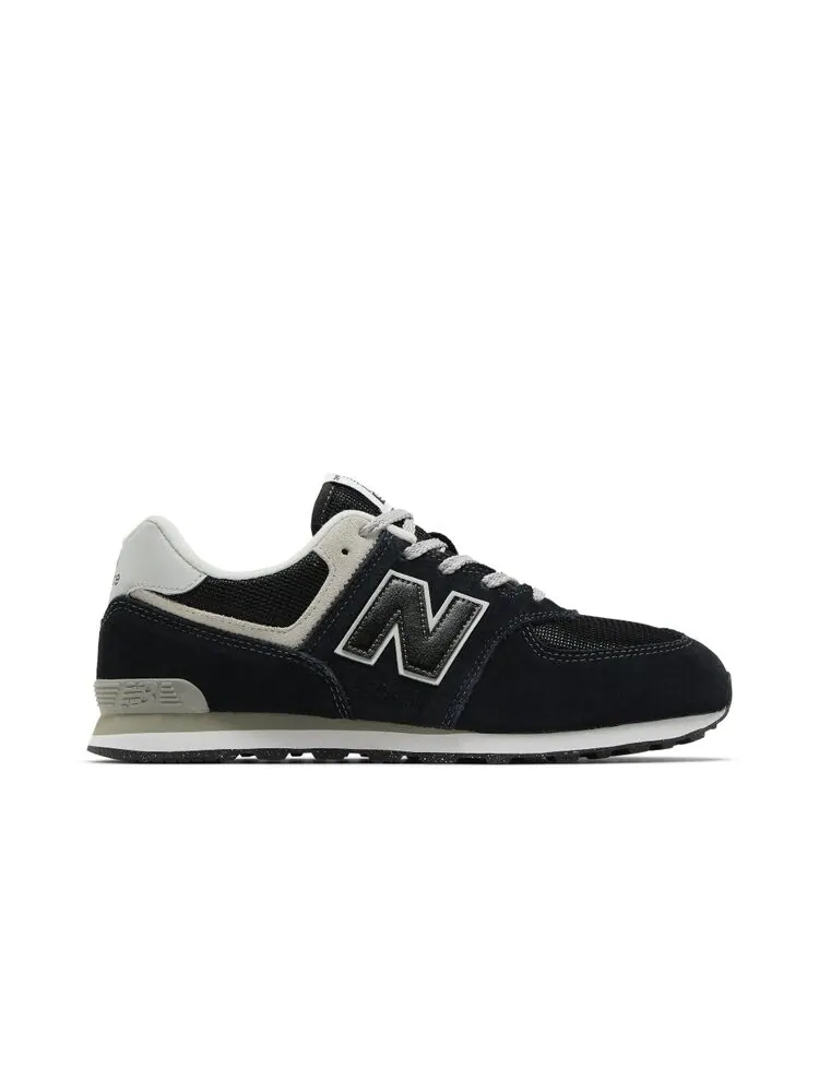 Детские кроссовки New Balance 574 Core Wide — изображение 1 из 4, черный/белый