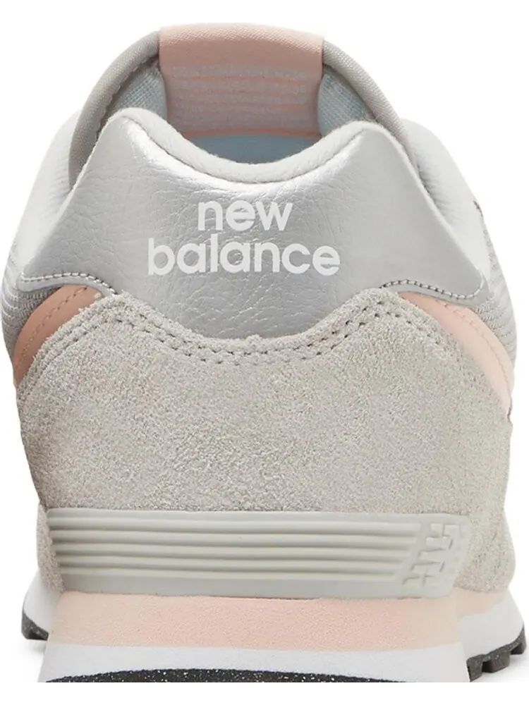 Детские кроссовки New Balance 574 Core — изображение 7 из 8, серый/розовый