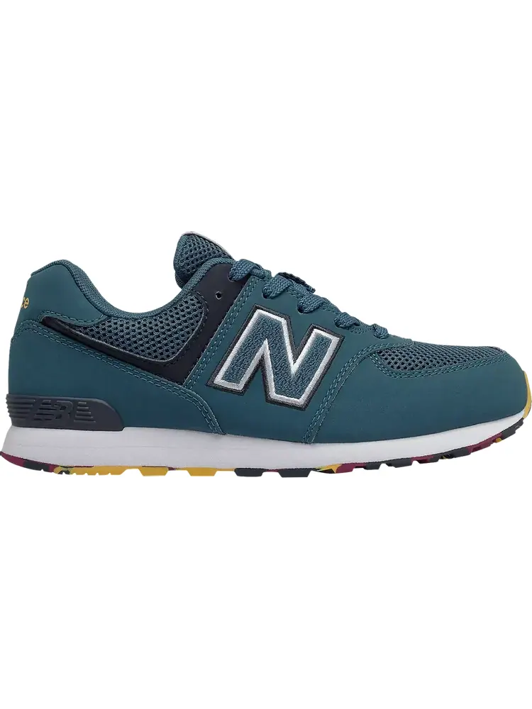 Кроссовки New Balance 574 Kids 'Lagoon Eclipse' — изображение 1 из 1, зеленый