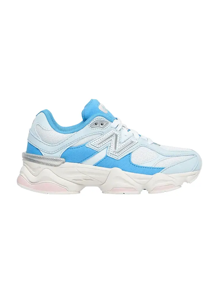 Кроссовки New Balance 9060 Big Kid 'Pastel Blue Pack' Foot Locker Exclusive — изображение 1 из 1, синий/белый/розовый