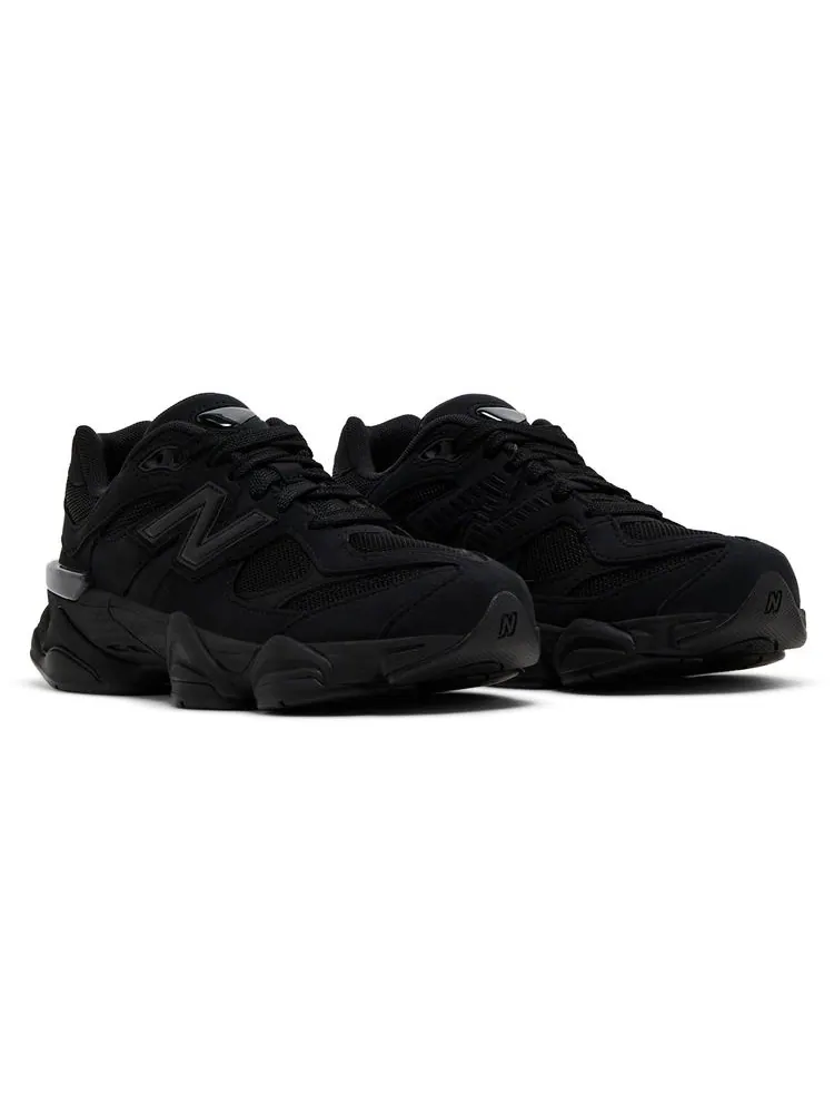 Кроссовки New Balance 9060 Big Kid 'Triple Black Suede' — изображение 8 из 8, черный