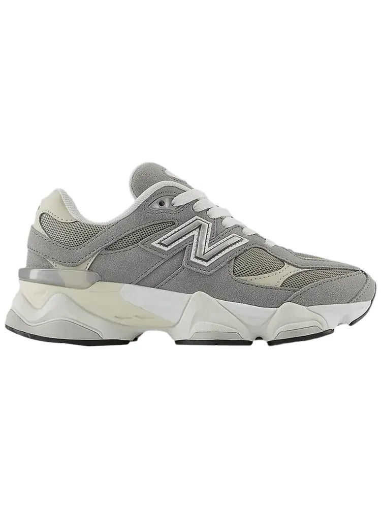 Кроссовки New Balance 9060 Big Kid Wide 'Slate Grey Timberwolf' — изображение 1 из 1, серый
