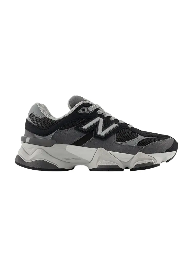 Кроссовки New Balance 9060 Big Kid 'Black Slate Grey' — изображение 1 из 1, черный//серый