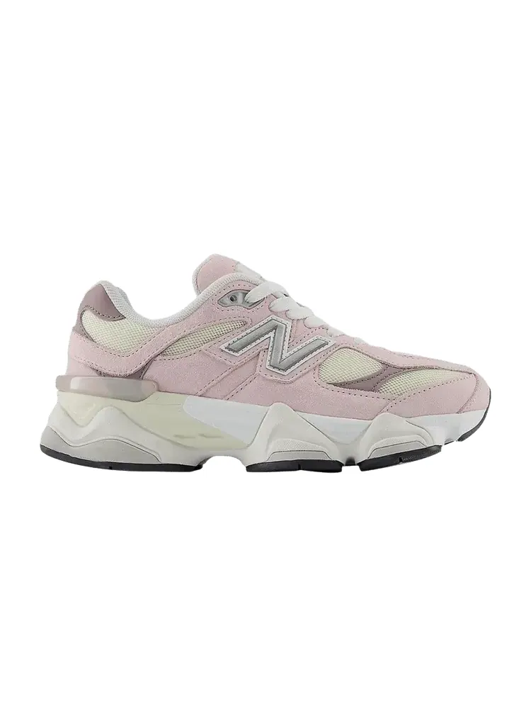 Кроссовки New Balance 9060 Big Kid Rose Sugar Ice Wine — изображение 1 из 1, розовый винный