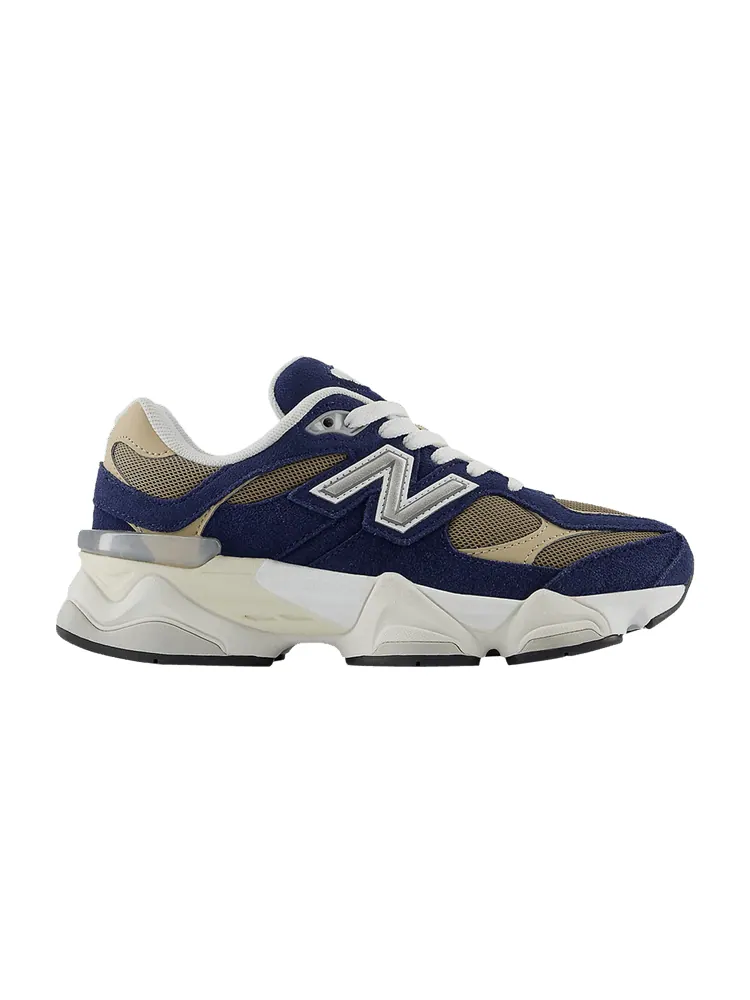 Кроссовки New Balance 9060 Big Kid 'Navy Mushroom' — изображение 1 из 1, темно-синий
