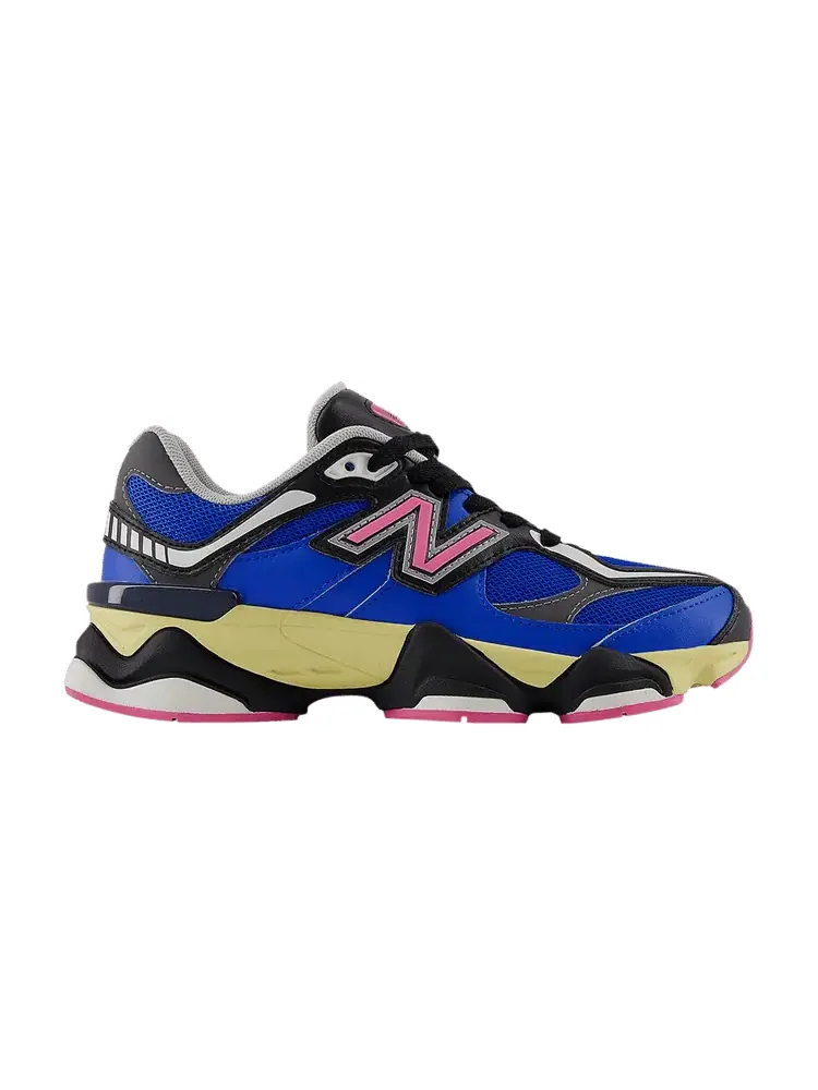 Кроссовки New Balance 9060 Big Kid Blue Oasis Real Pink — изображение 1 из 1, синий розовый