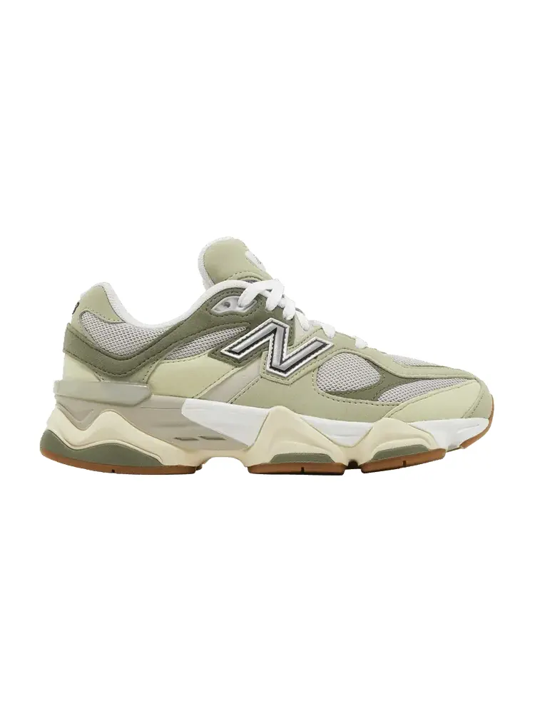 Кроссовки New Balance 9060 Big Kid 'Green Gum' — изображение 1 из 9, зеленый/зеленый