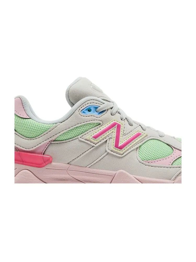 Кроссовки New Balance 9060 Big Kid 'Grey Matter Pink' — изображение 3 из 9, серый