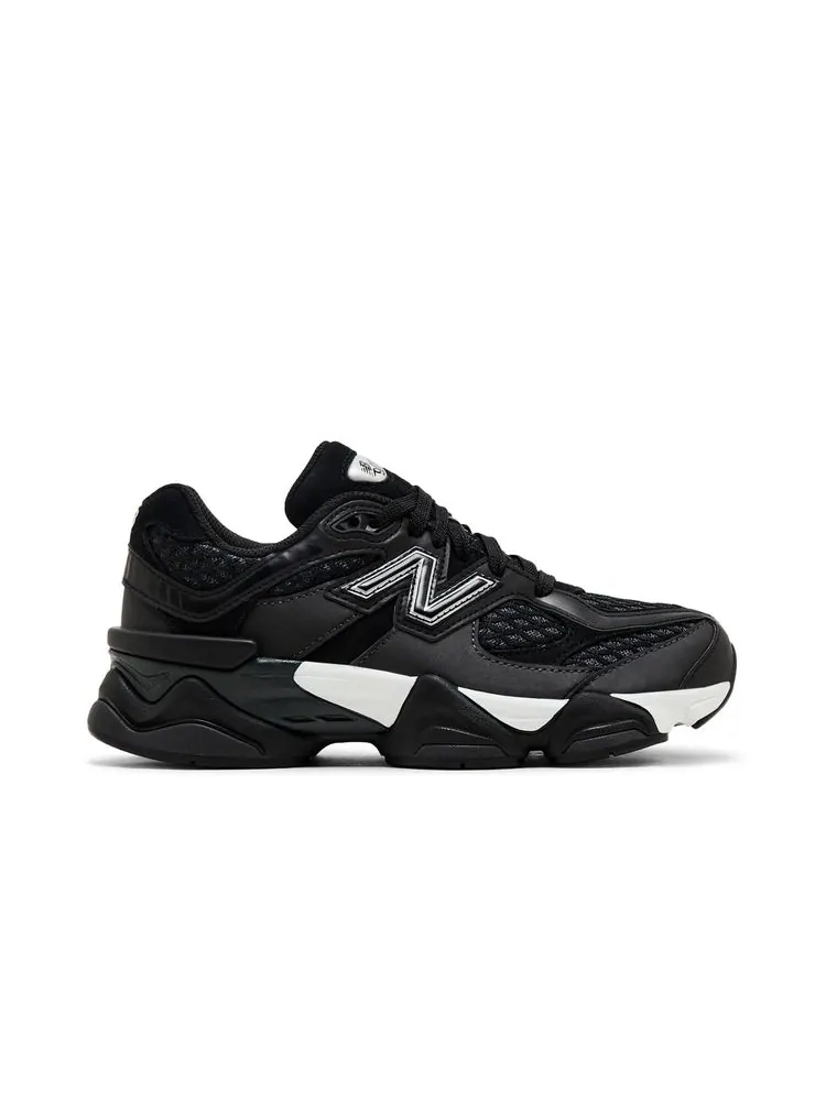 Кроссовки 9060 Big Kid 'Black Silver' Shoe Palace Exclusive — изображение 1 из 8, черный серебристый
