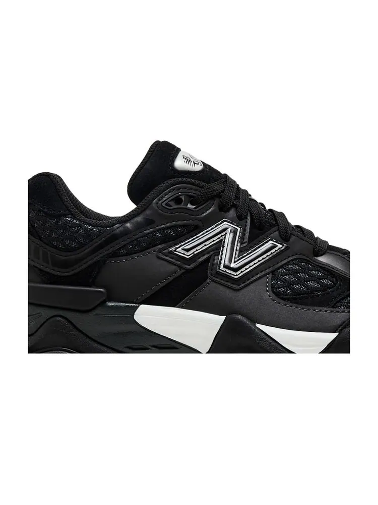 Кроссовки 9060 Big Kid 'Black Silver' Shoe Palace Exclusive — изображение 2 из 8, черный серебристый