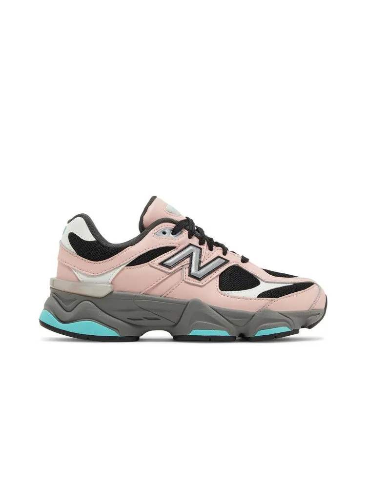 Кроссовки New Balance 9060 Big Kid 'Pink Teal' — изображение 2 из 9, розовый