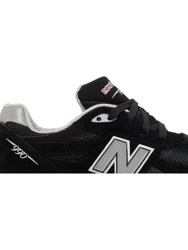Кроссовки New Balance 990v3 Big Kid 'Black Grey' — изображение 2 из 8, черный