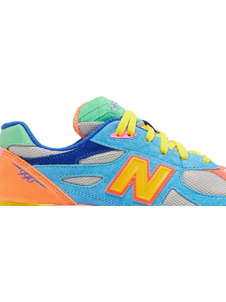 Кроссовки New Balance 990v3 Big Kid 'Wild Style' — изображение 2 из 8, мульти