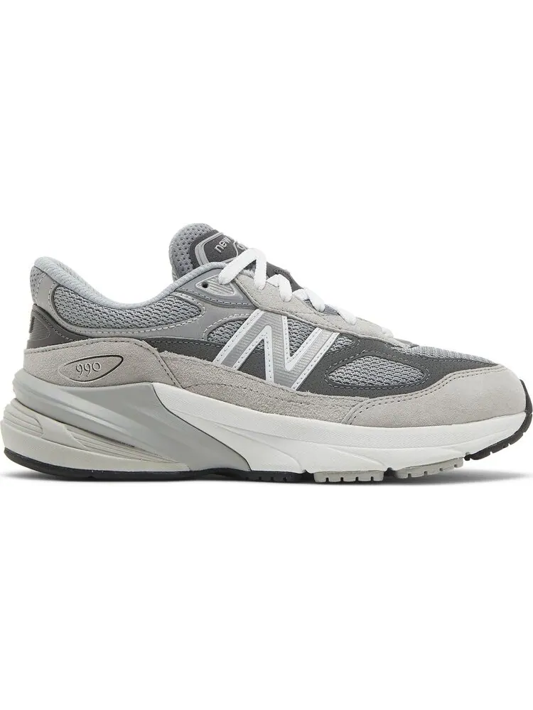 Кроссовки New Balance 990v6 Big Kid 'Castlerock' — изображение 1 из 8, серый