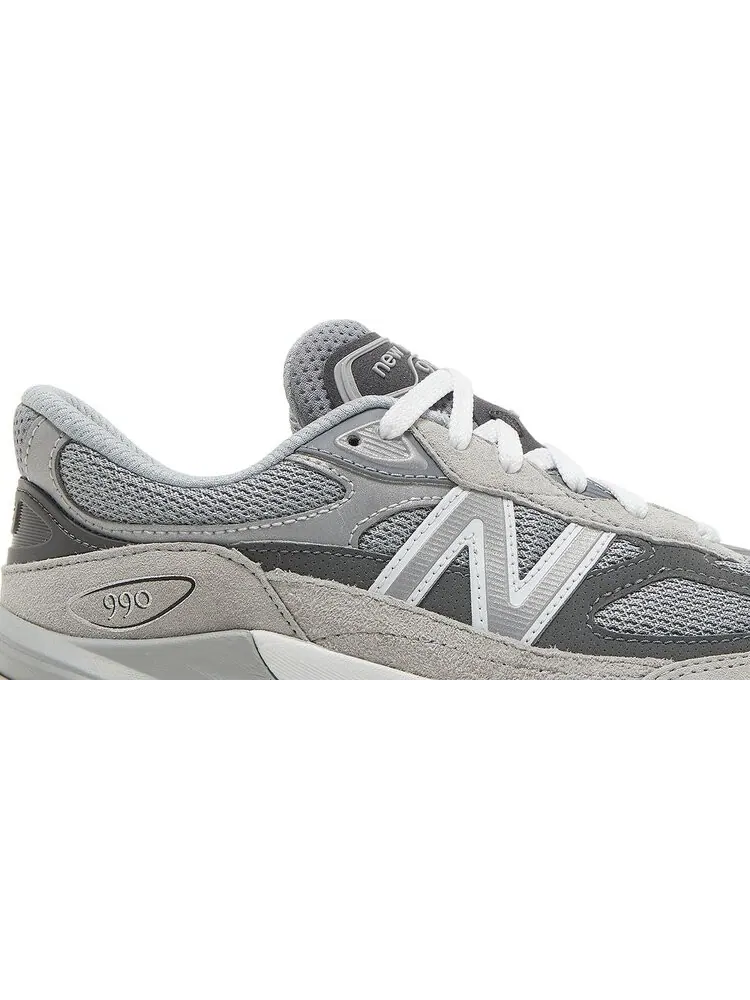 Кроссовки New Balance 990v6 Big Kid 'Castlerock' — изображение 2 из 8, серый