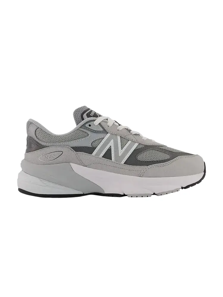 Кроссовки New Balance FuelCell 990v6 Lace Big Kid — изображение 1 из 1, серый