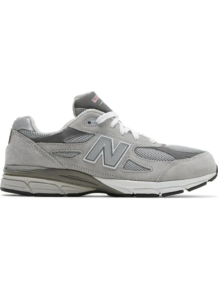 Детские кроссовки New Balance 990v3 — изображение 1 из 8, серый/зеленый