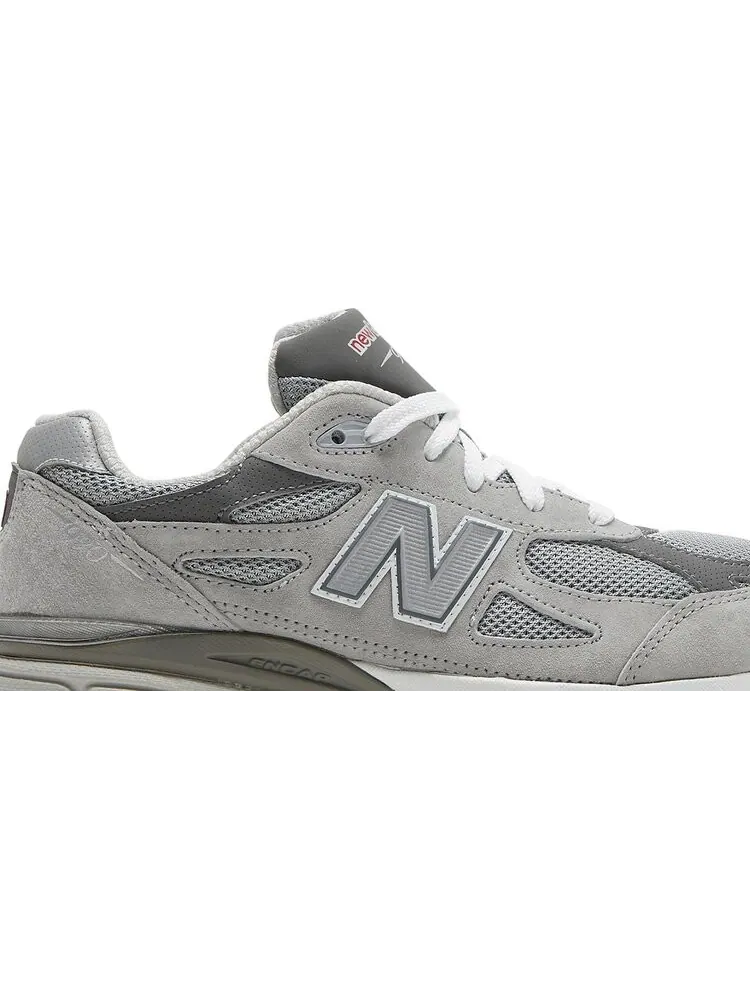 Детские кроссовки New Balance 990v3 — изображение 2 из 8, серый/зеленый