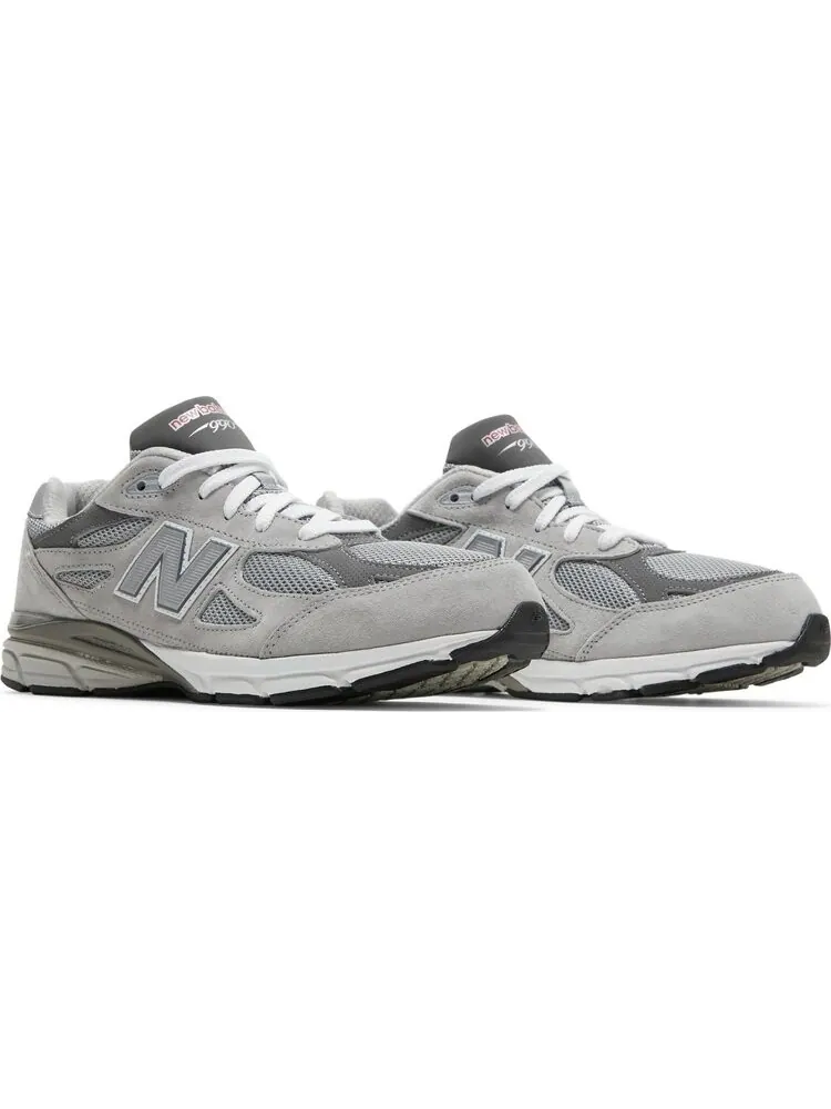 Детские кроссовки New Balance 990v3 — изображение 8 из 8, серый/зеленый