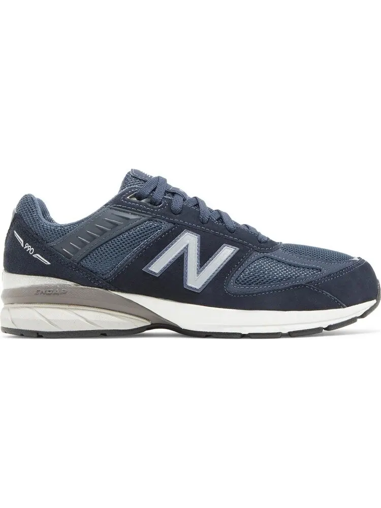 Кроссовки New Balance 990v5 Big Kid 'Navy' — изображение 1 из 8, синий