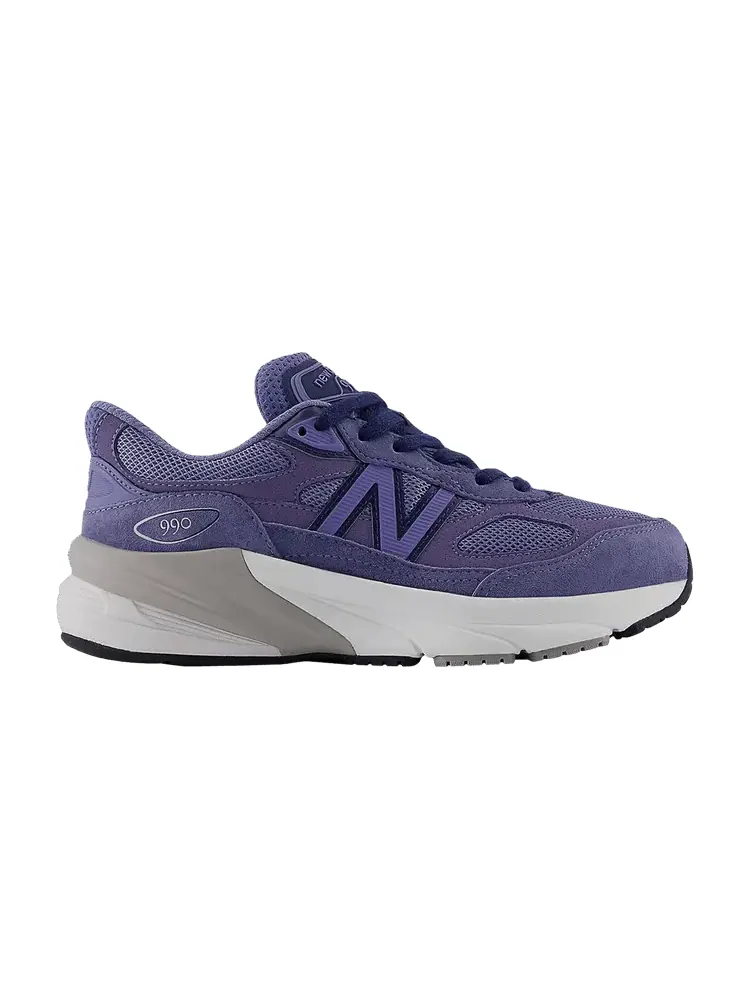 Кроссовки New Balance 990v6 Big Kid Purple — изображение 1 из 1, фиолетовый