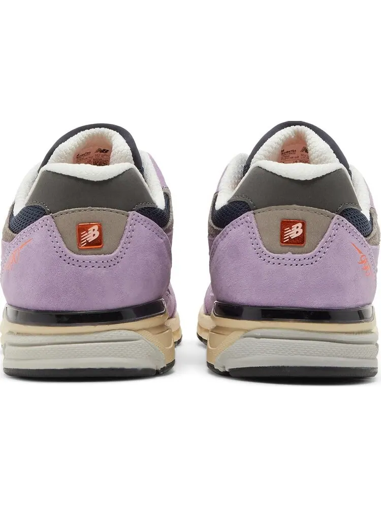 Кроссовки New Balance Teddy Santis x 990v3 Big Kid 'Raw Amethyst' — изображение 6 из 8, фиолетовый