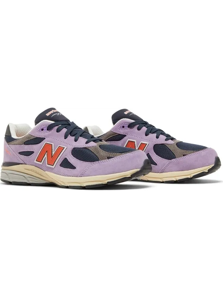 Кроссовки New Balance Teddy Santis x 990v3 Big Kid 'Raw Amethyst' — изображение 8 из 8, фиолетовый