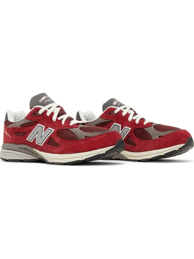 Кроссовки New Balance Teddy Santis x 990v3 Big Kid 'Scarlet Marblehead' — изображение 8 из 8, красный