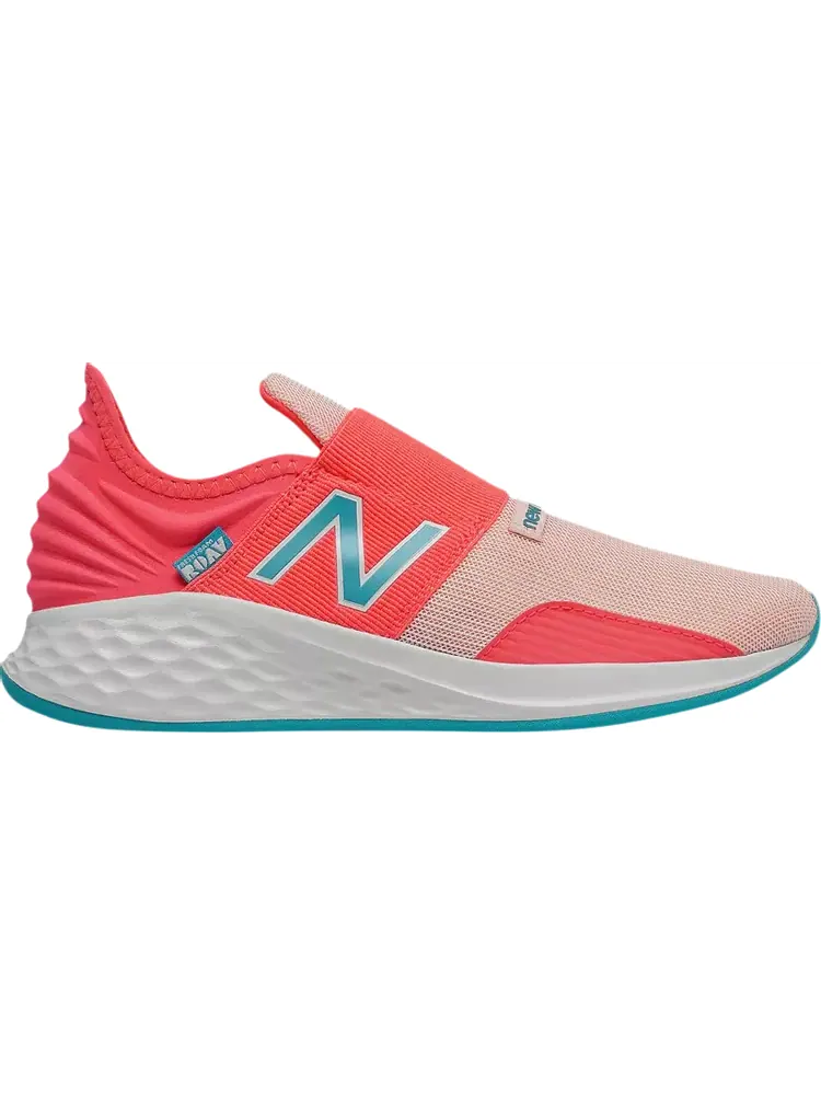 Кроссовки New Balance Fresh Foam Roav Slip-On Big Kid 'Vivid Coral' — изображение 1 из 1, розовый