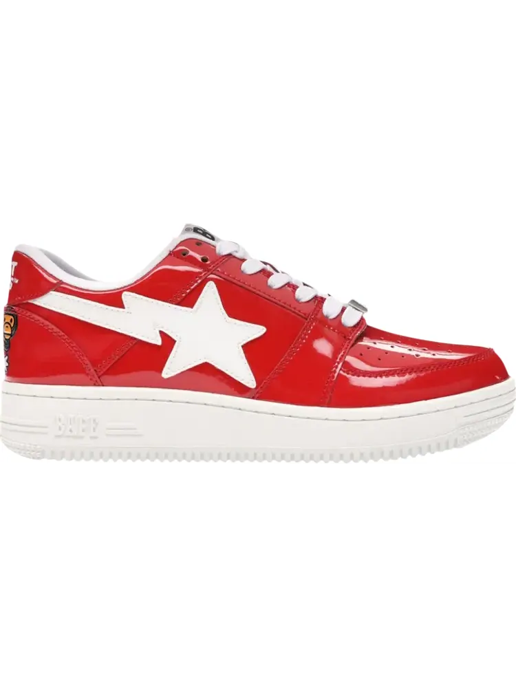 Кроссовки Ghostbusters x Bapesta Low Red Baby Milo — изображение 1 из 1, красный