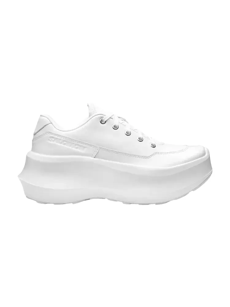 Кроссовки Comme des Garçons x Salomon SR811 Leather Platform — изображение 1 из 1, белый