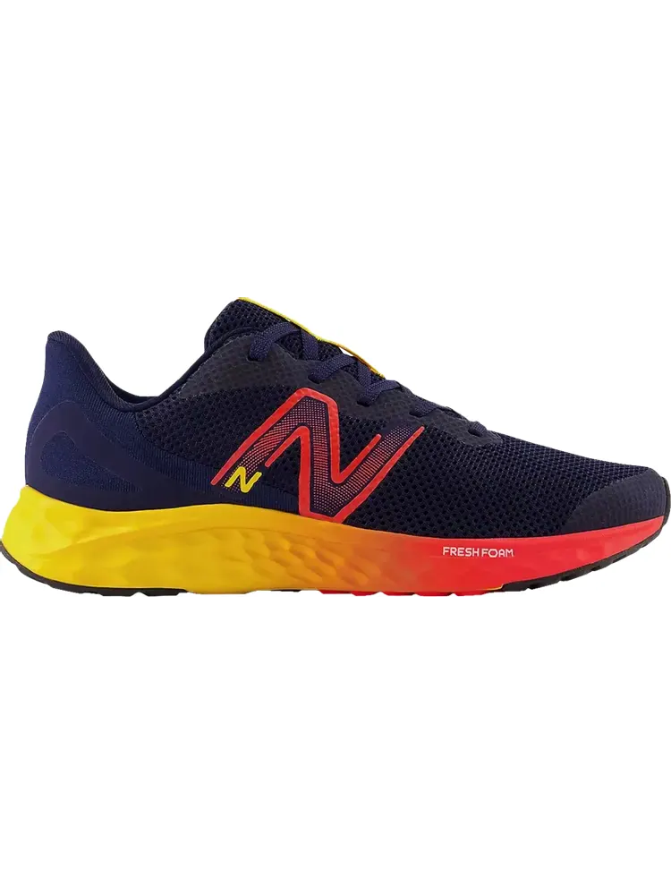 Кроссовки New Balance Fresh Foam Arishi v4 Big Kid 'Navy Red Egg Yolk' — изображение 1 из 1, синий
