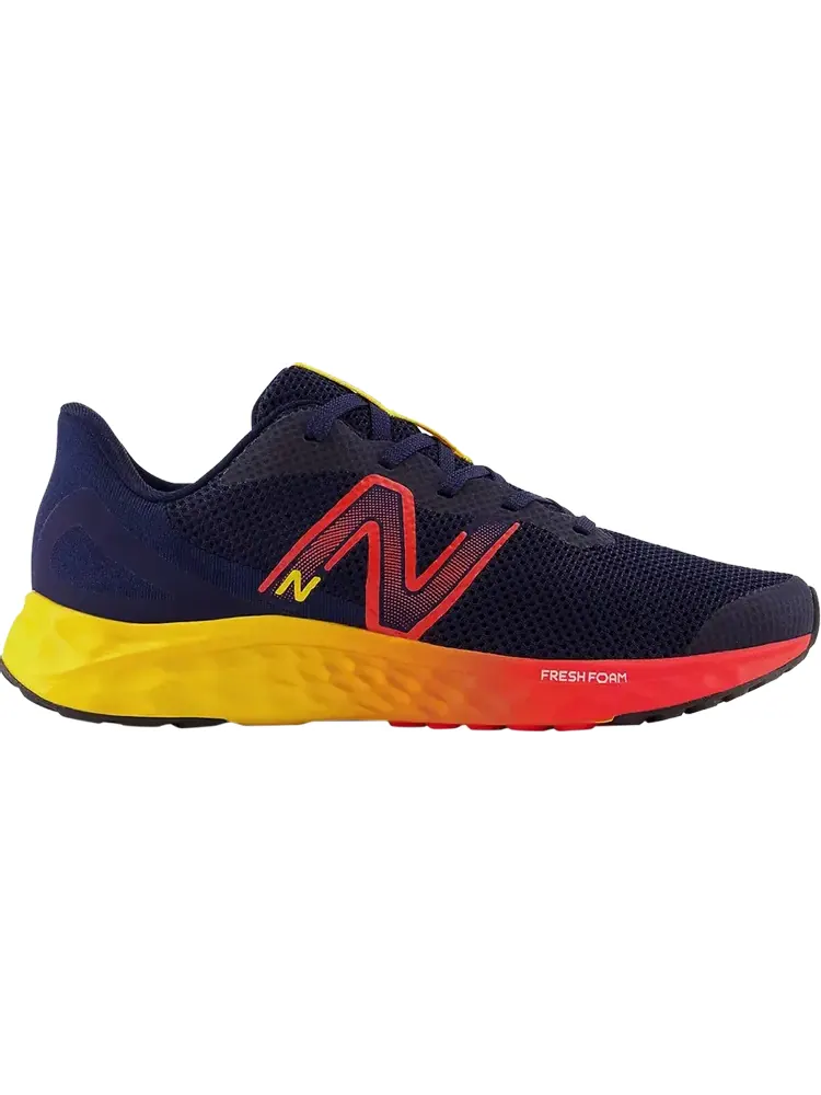 Кроссовки New Balance Fresh Foam Arishi v4 Big Kid Wide 'Navy Red Egg Yolk' — изображение 1 из 1, синий