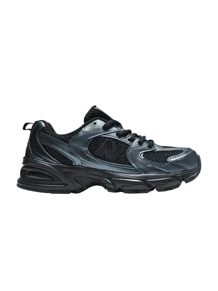 Кроссовки New Balance 530 Big Kid Black Dark Grey — изображение 1 из 1, черный темный серый