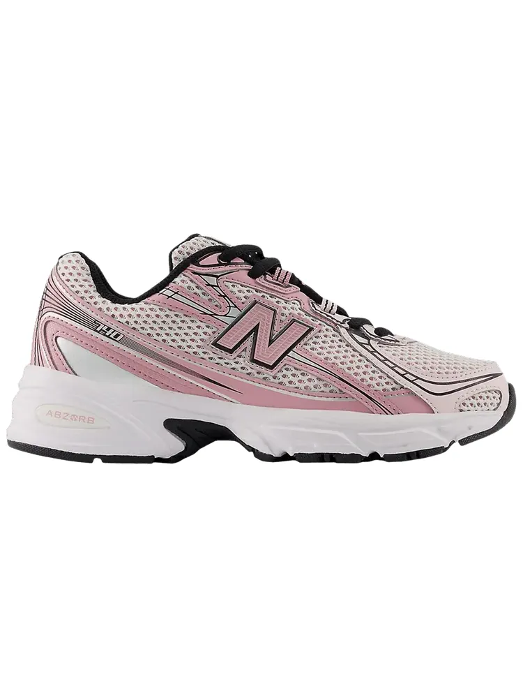 Кроссовки New Balance 740v2 Big Kid 'Washed Burgundy Pink Taffy' — изображение 1 из 1, розовый