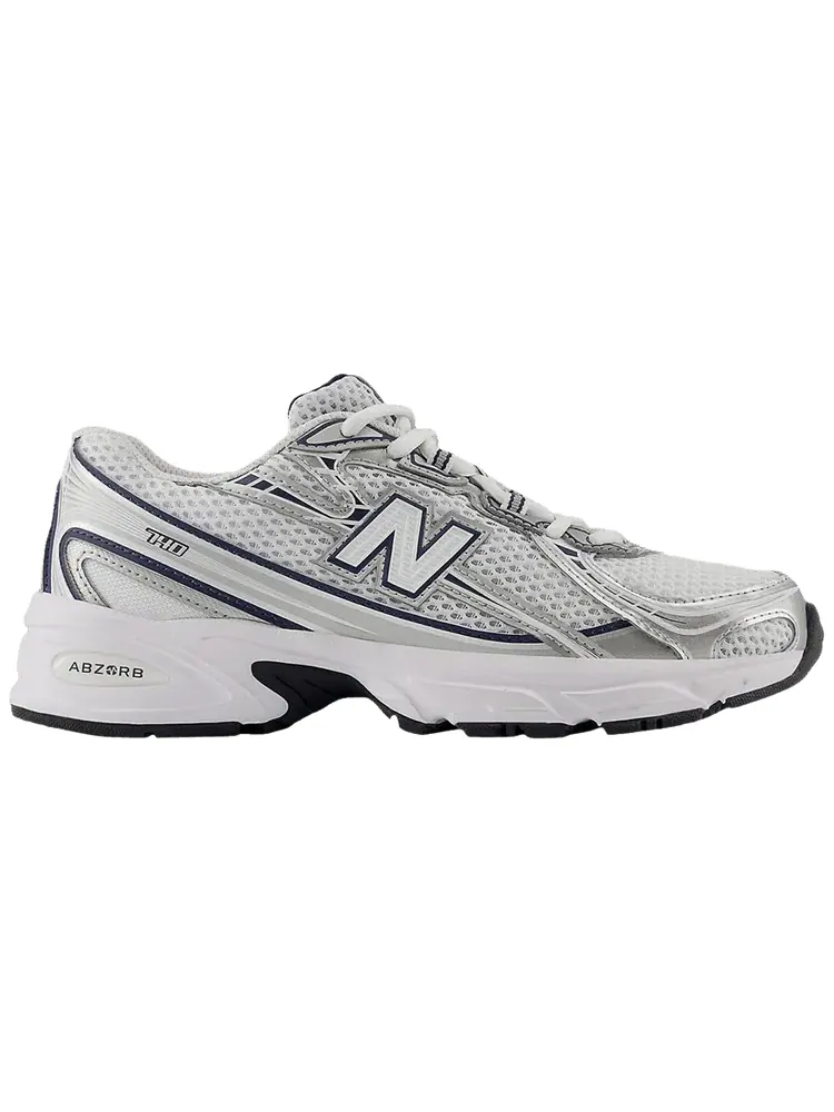 Кроссовки New Balance 740 Big Kid 'Navy White' — изображение 1 из 1, белый