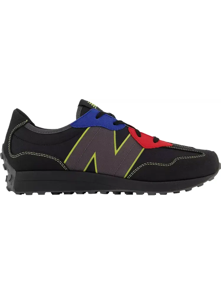 Кроссовки New Balance 327 Big Kid 'Black Red Blue' — изображение 1 из 1, черный