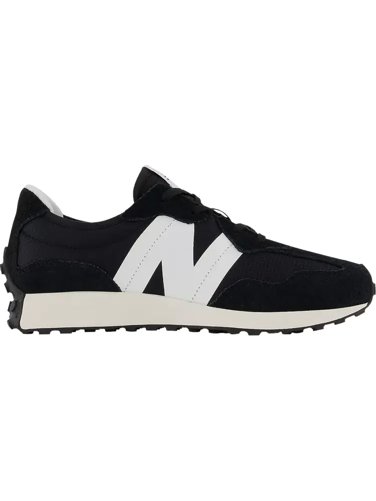 Кроссовки New Balance 327 Big Kid Wide 'Black White' — изображение 1 из 1, черный